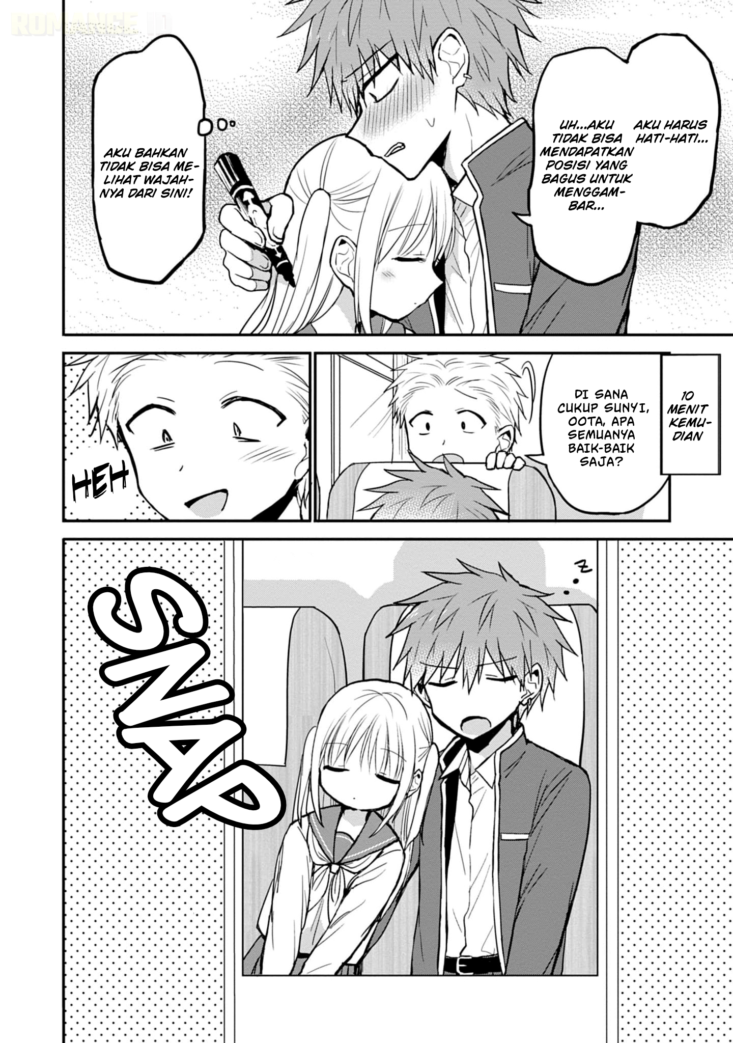 Kao ni denai Kashiwada-san to Kao ni deru Ota-kun Chapter 75 Gambar 9