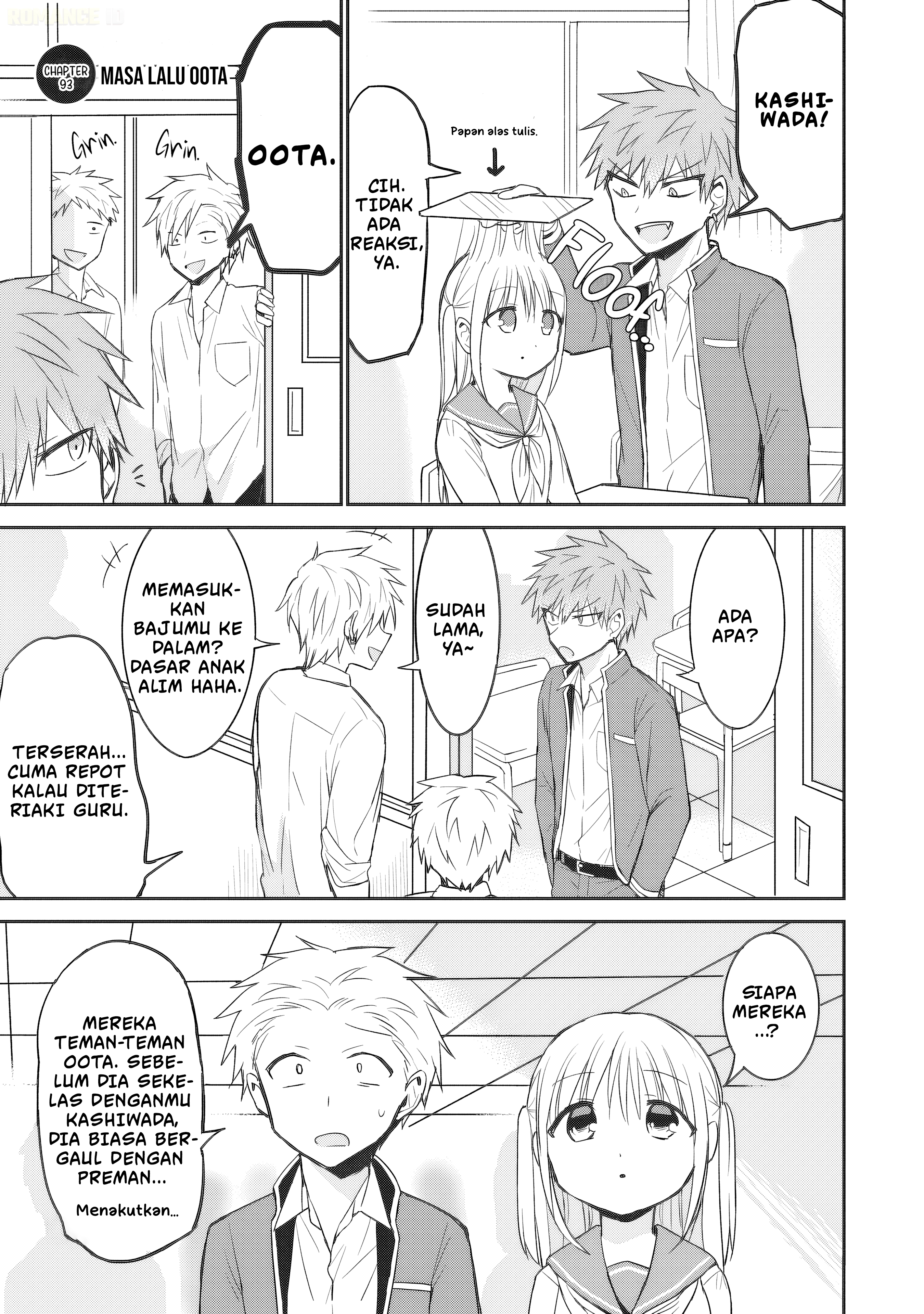 Kao ni denai Kashiwada-san to Kao ni deru Ota-kun Chapter 93 Gambar 2