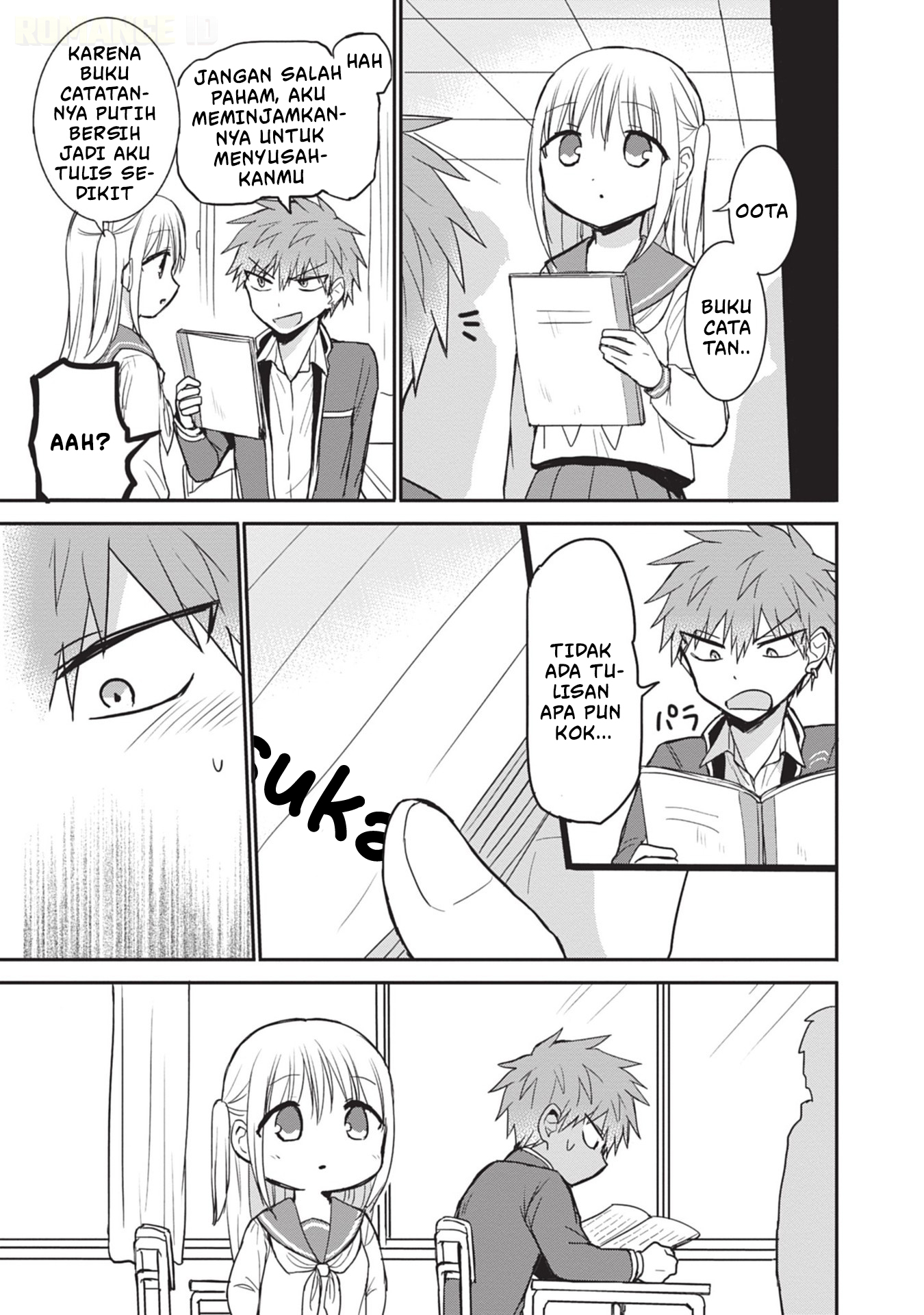 Kao ni denai Kashiwada-san to Kao ni deru Ota-kun Chapter 96 Gambar 14