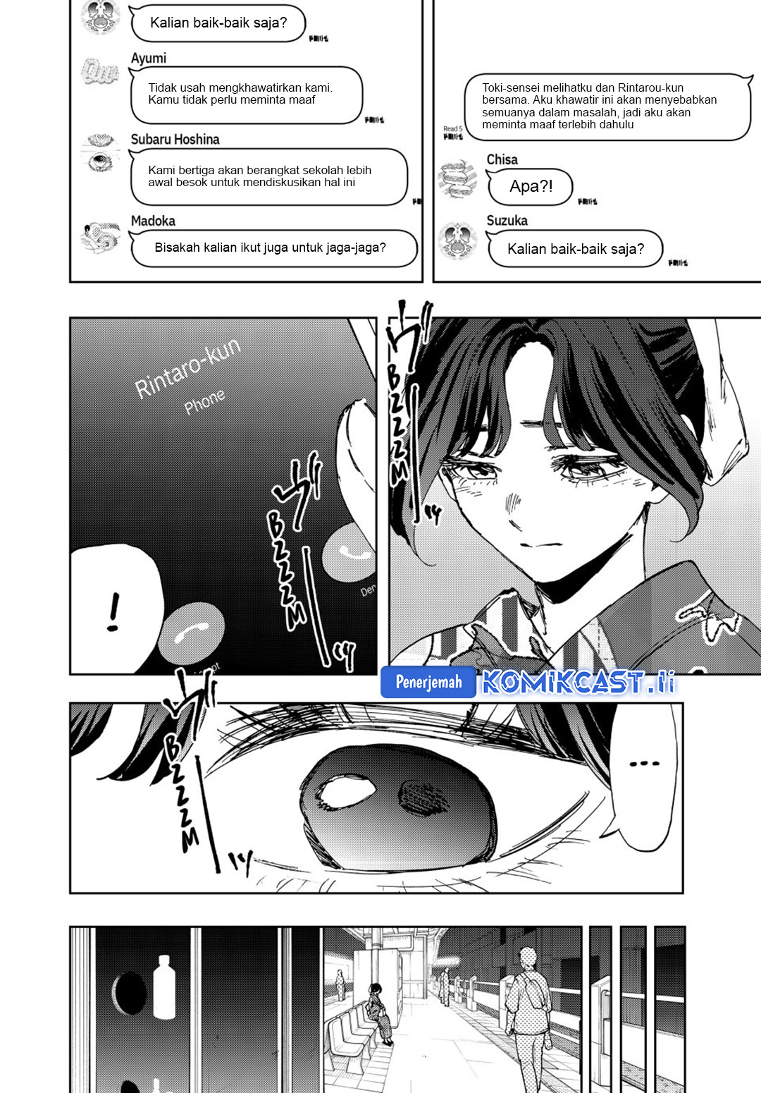 Kaoru Hana wa Rin to Saku Chapter 160 Gambar 12