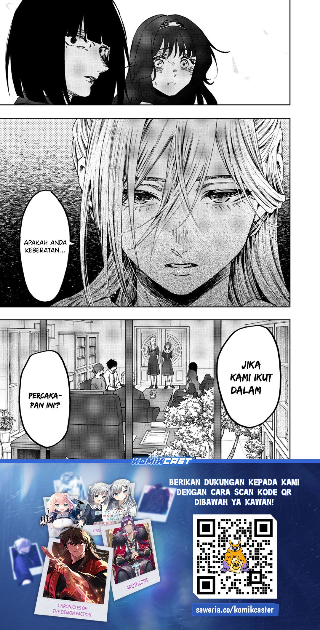 Kaoru Hana wa Rin to Saku Chapter 161 Gambar 20
