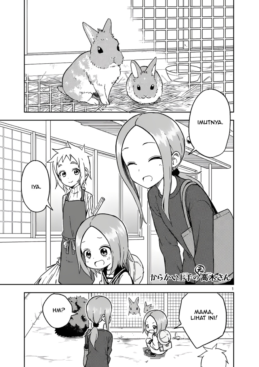 Karakai Jouzu no (Moto) Takagi-san Chapter 180 Gambar 1