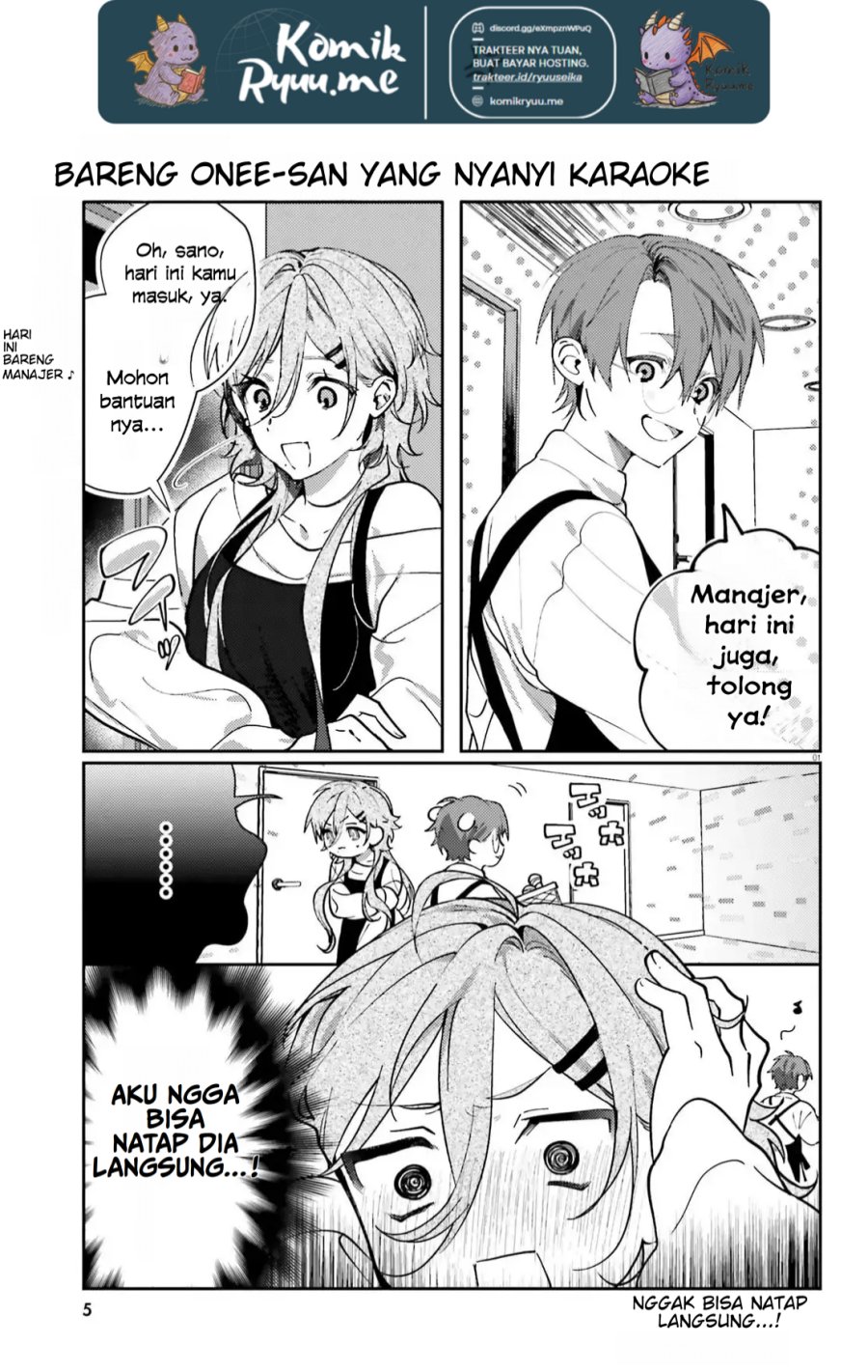 Karaoke de Utau Oneesan to Issyo Chapter 04 Gambar 4