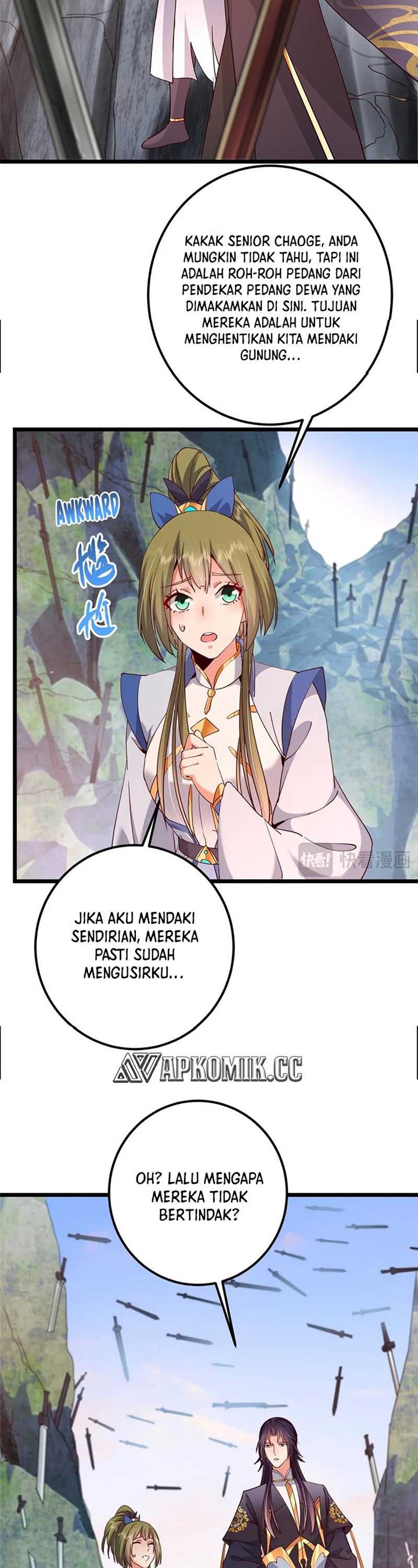 Keep A Low Profile, Sect Leader Chapter 443 Gambar 15