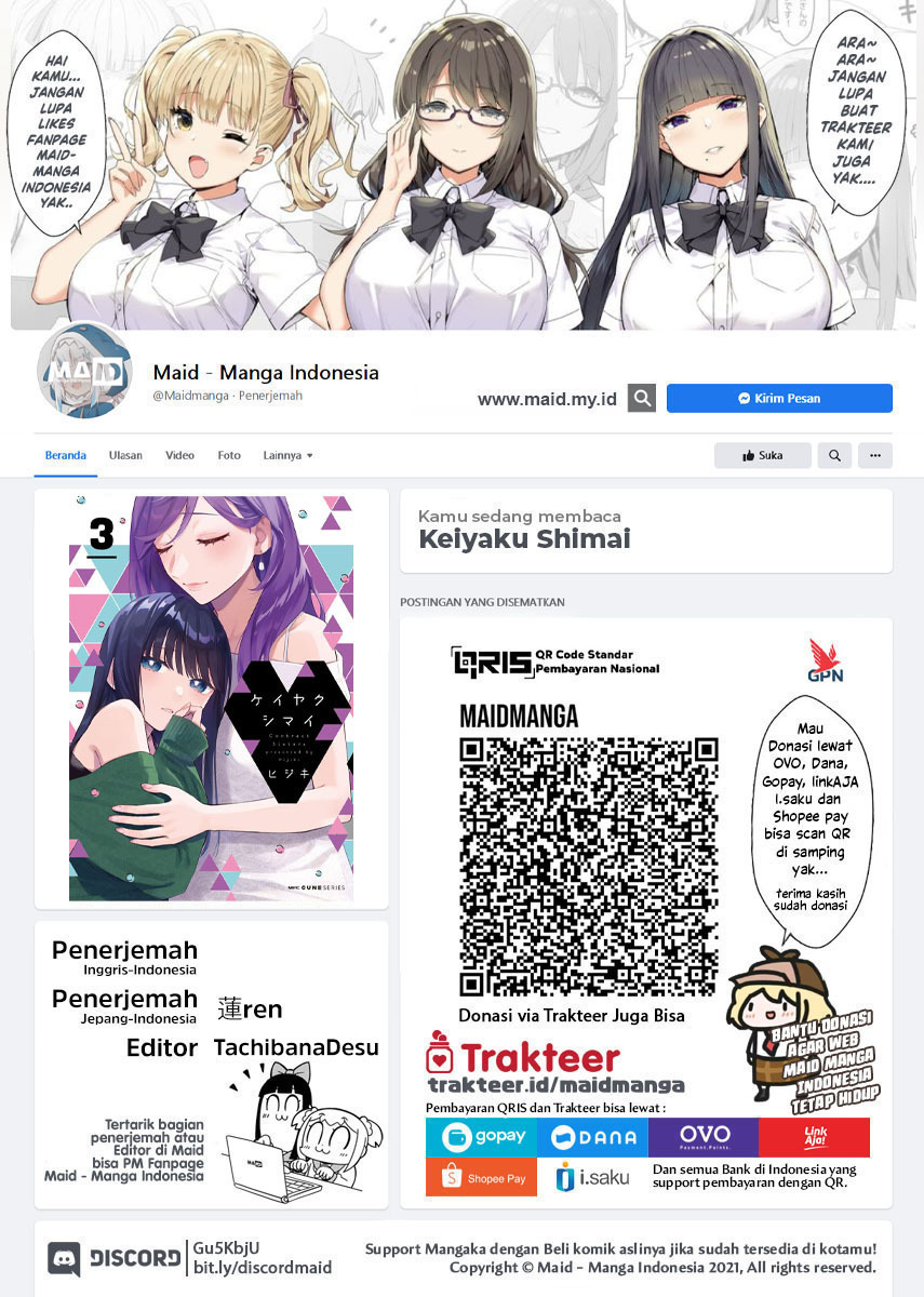 Keiyaku Shimai Chapter 20.2 Gambar 2