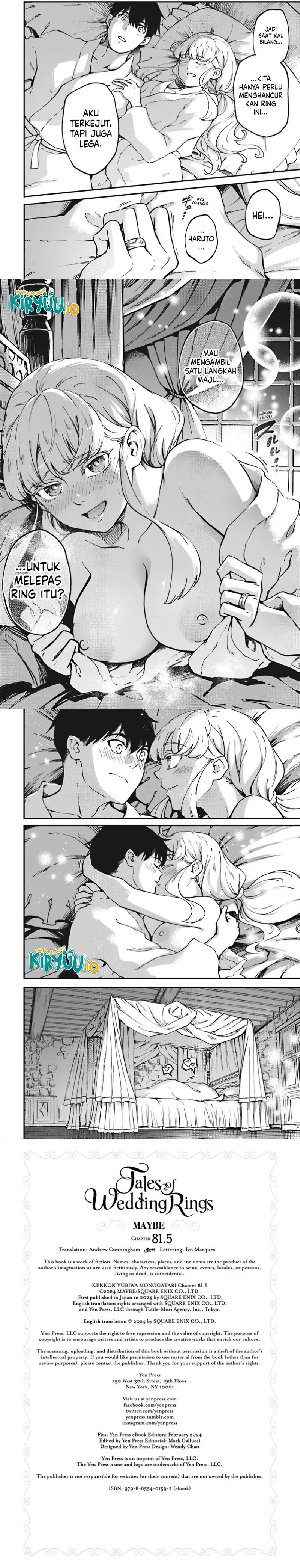 Kekkon Yubiwa Monogatari Chapter 81.5 Gambar 4