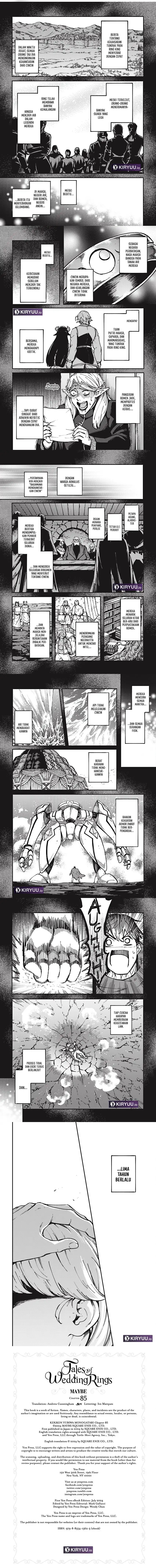 Kekkon Yubiwa Monogatari Chapter 85 Gambar 5