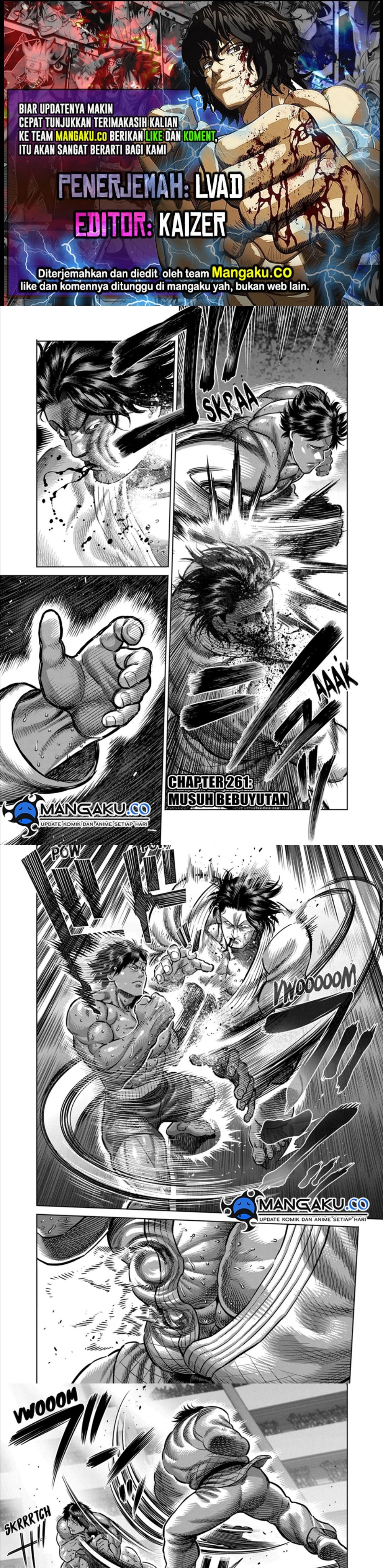 Kengan Omega Chapter 261 Gambar 1