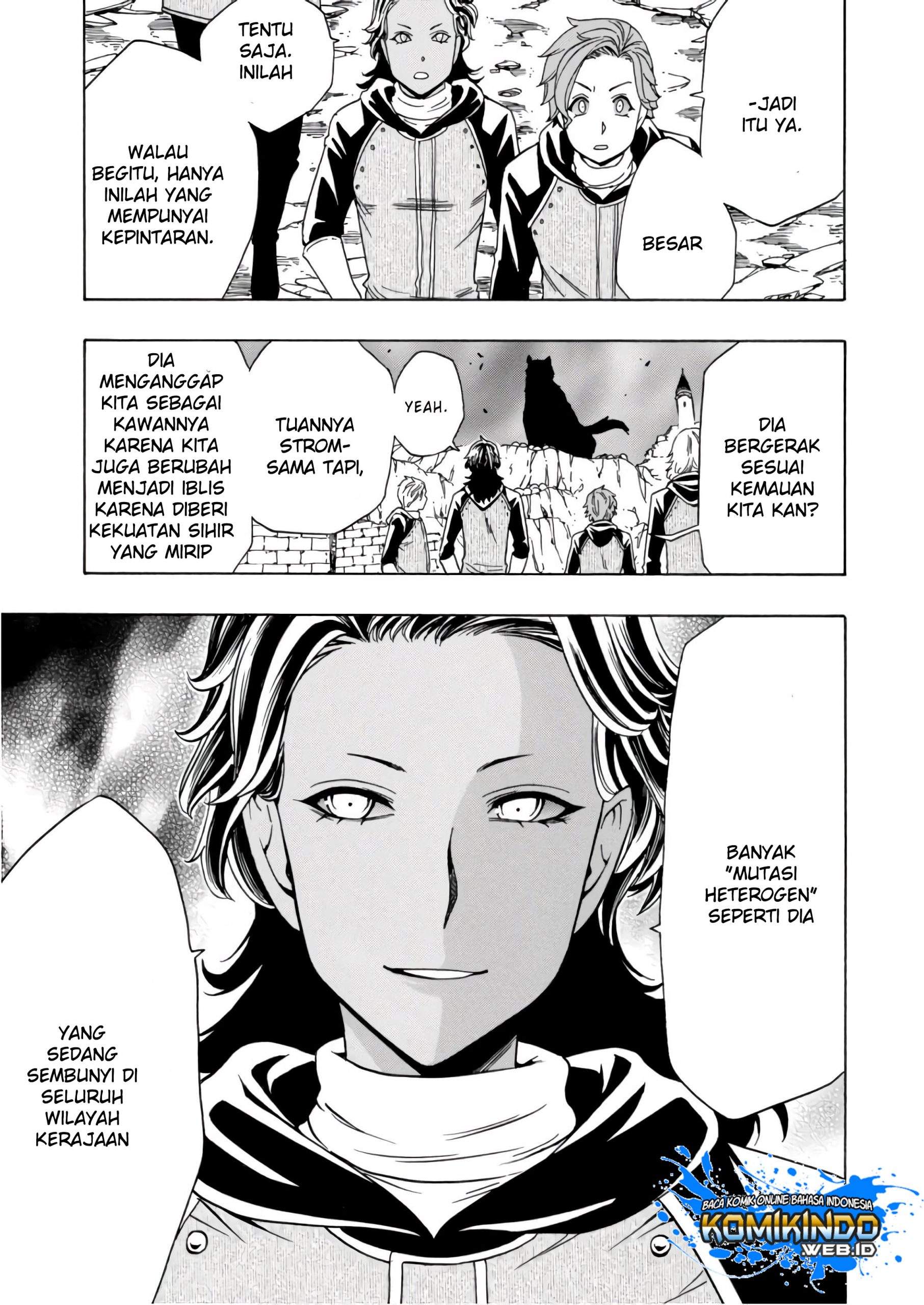 Kenja no Mago Chapter 39 Gambar 34