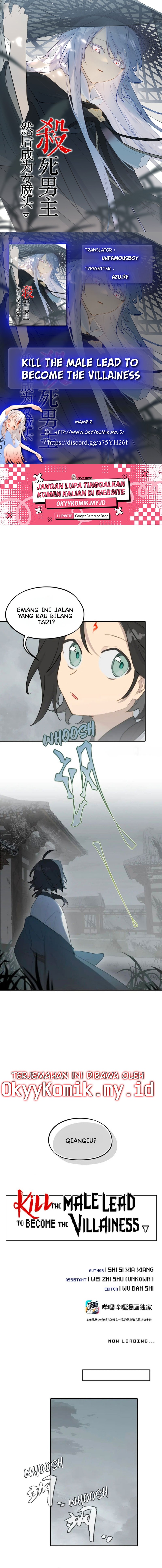 Kill the Male Lead to Become the Villainess Chapter 28 Gambar 1