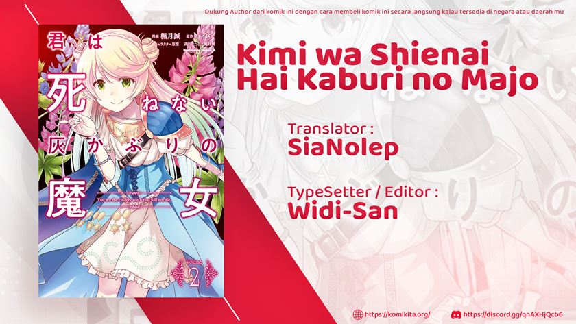 Kimi wa Shinenai Hai Kaburi no Majo Chapter 05.1 Gambar 3