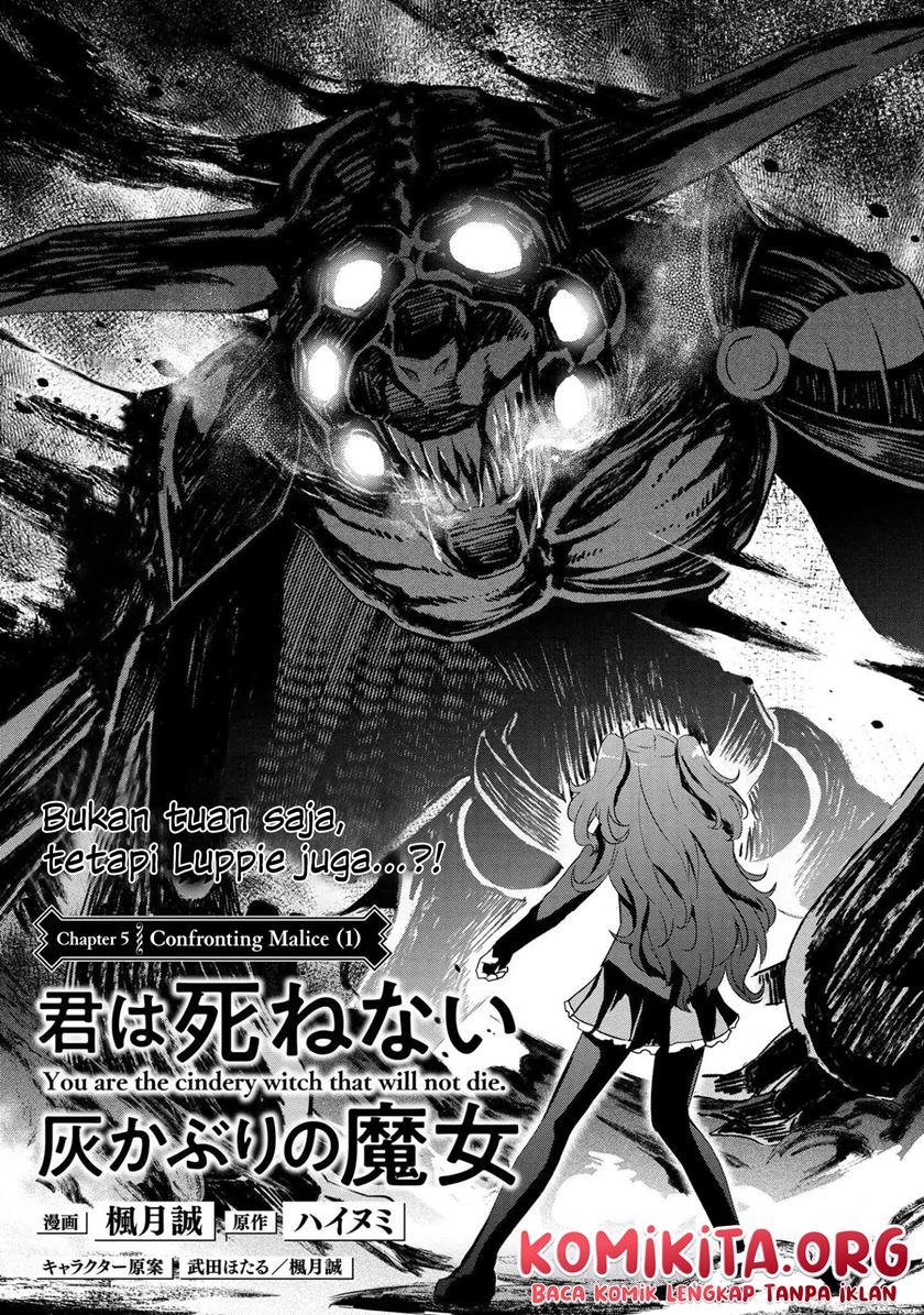 Kimi wa Shinenai Hai Kaburi no Majo Chapter 05.1 Gambar 5