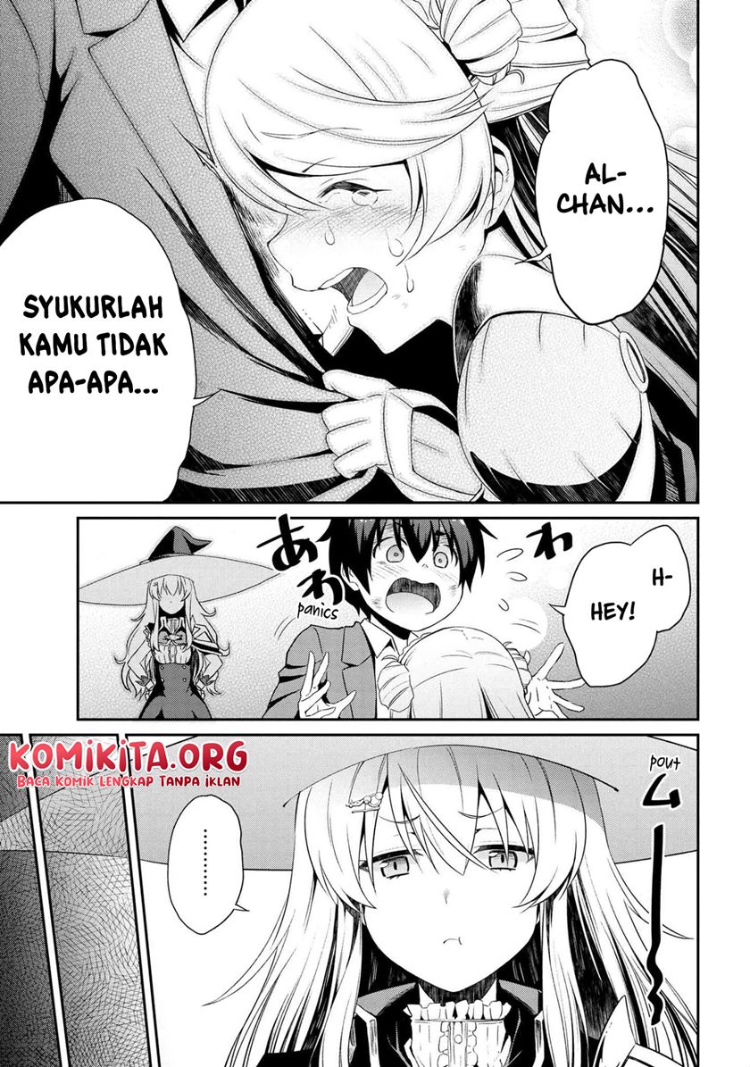 Kimi wa Shinenai Hai Kaburi no Majo Chapter 05.1 Gambar 8