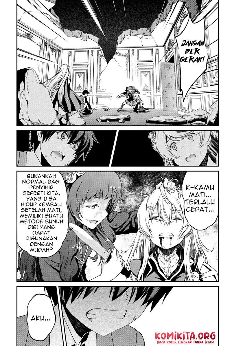 Kimi wa Shinenai Hai Kaburi no Majo Chapter 05.2 Gambar 10