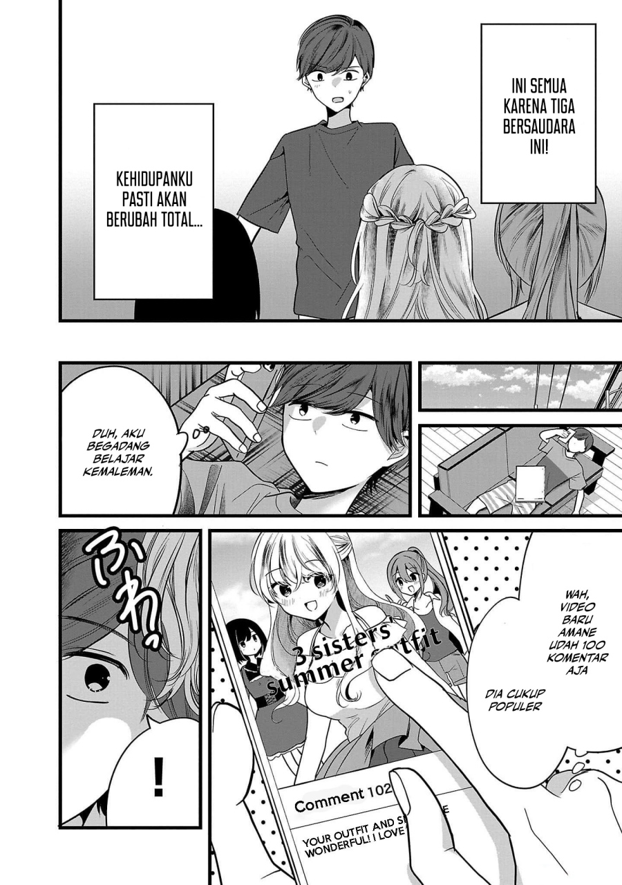Kimi ni Koisuru Sanshimai Chapter 02 Gambar 3
