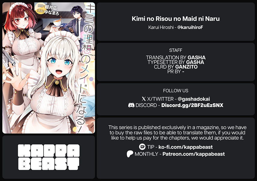 Kimi no Risou no Maid ni Naru Chapter 01 Gambar 34