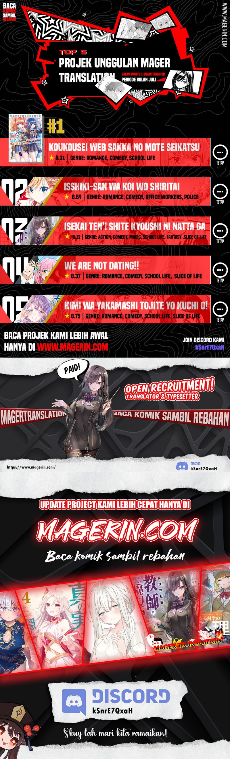 Kimi wa Yakamashi Tojite yo Kuchi wo! Chapter 22 Gambar 12