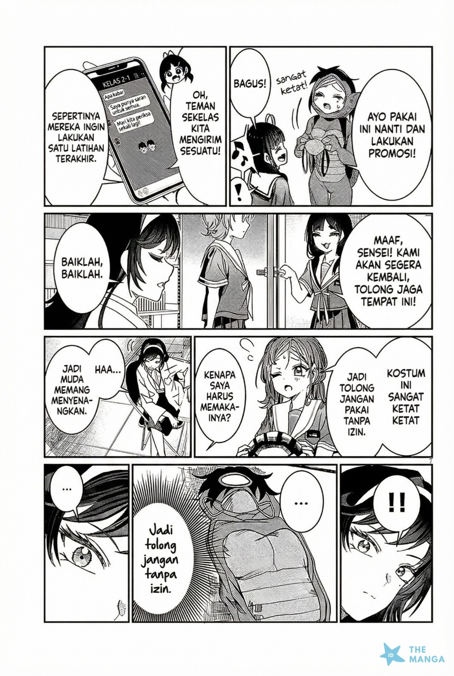 Kimi wa Yakamashi Tojite yo Kuchi wo! Chapter 34-34.5 Gambar 8