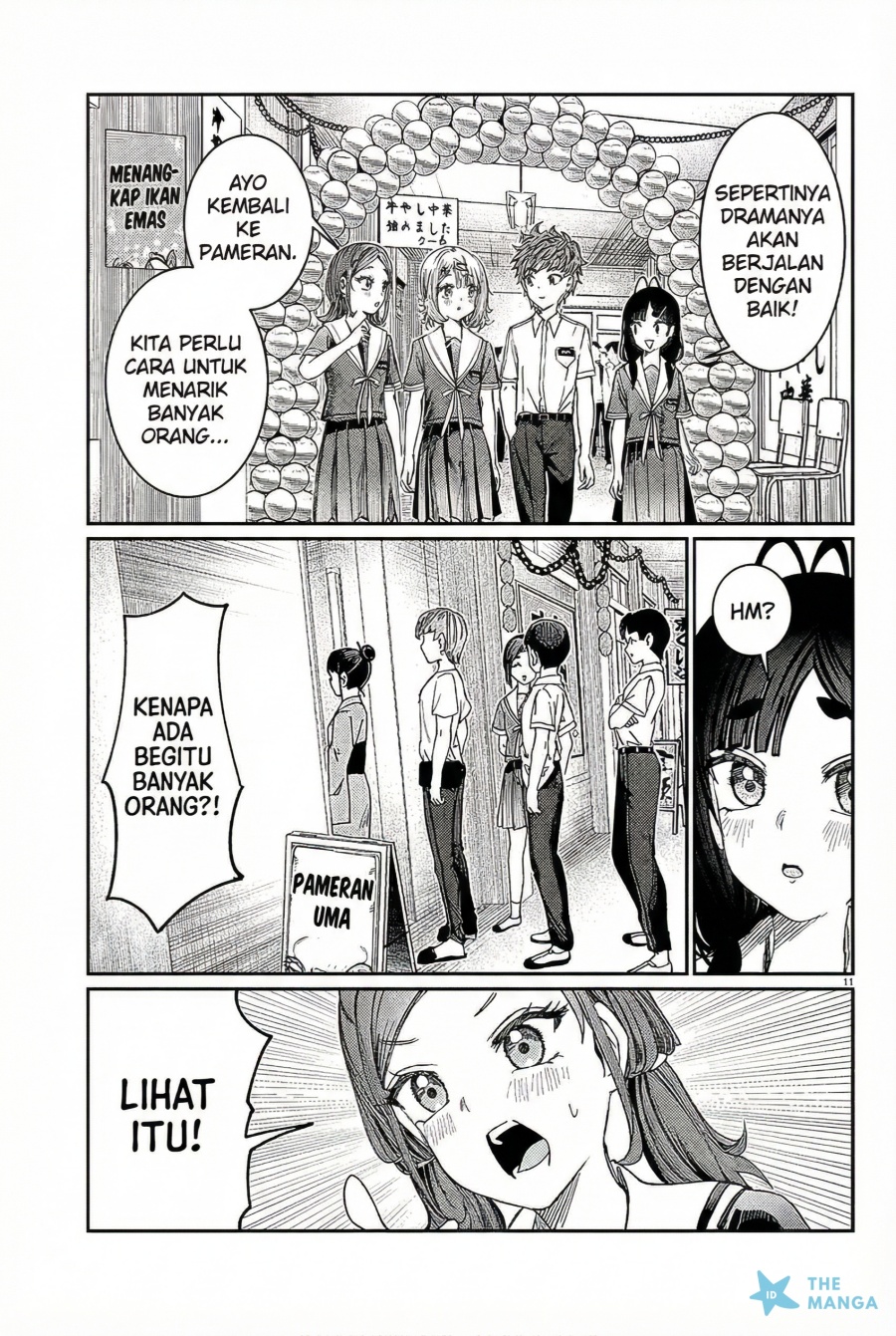 Kimi wa Yakamashi Tojite yo Kuchi wo! Chapter 34-34.5 Gambar 12