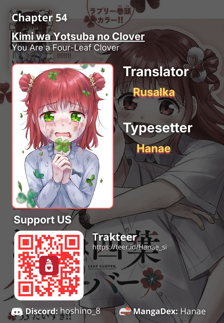 Kimi wa Yotsuba no Clover Chapter 54 Gambar 1