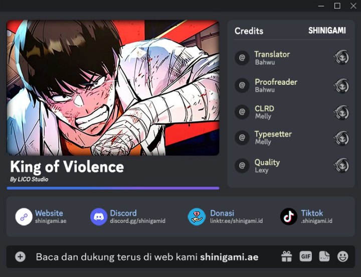 King Of Violence Chapter 04 Gambar 1