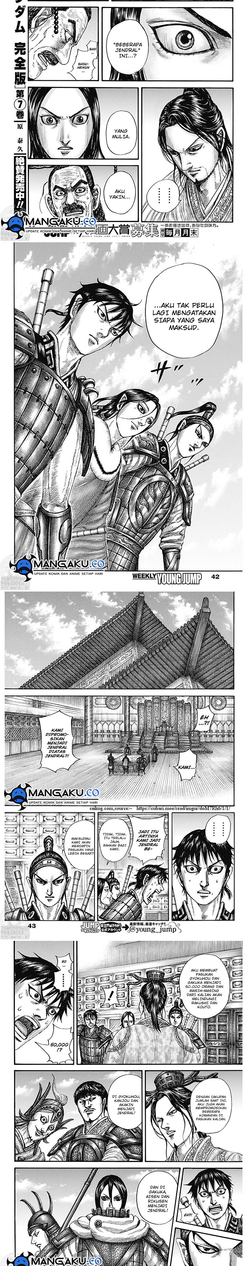 Kingdom Chapter 801 Gambar 4