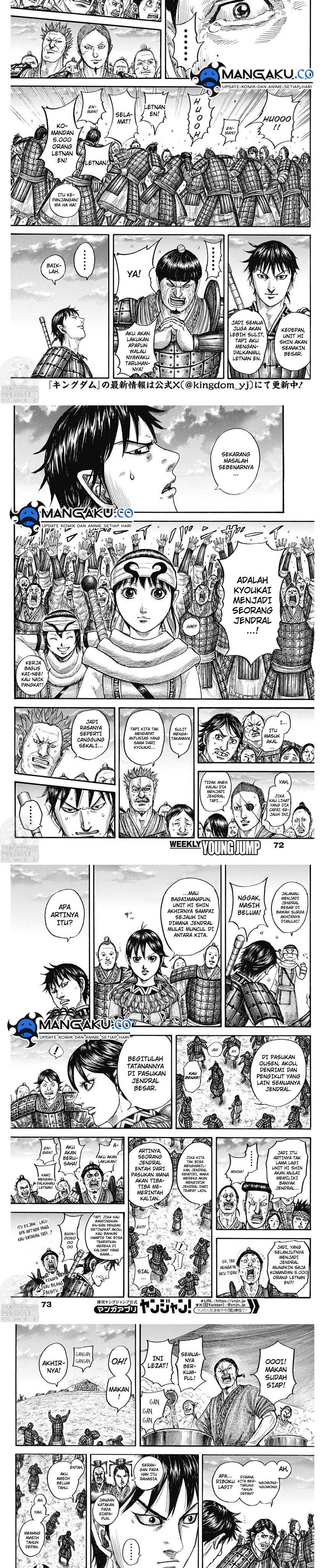 Kingdom Chapter 802 Gambar 5
