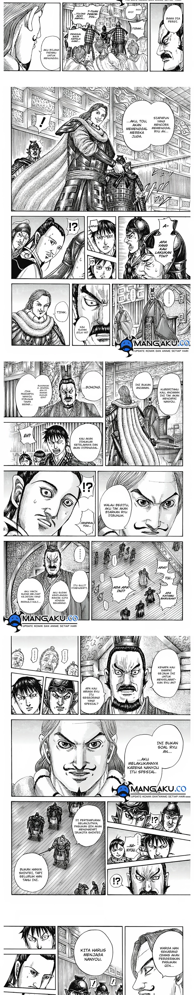 Kingdom Chapter 809 Gambar 3