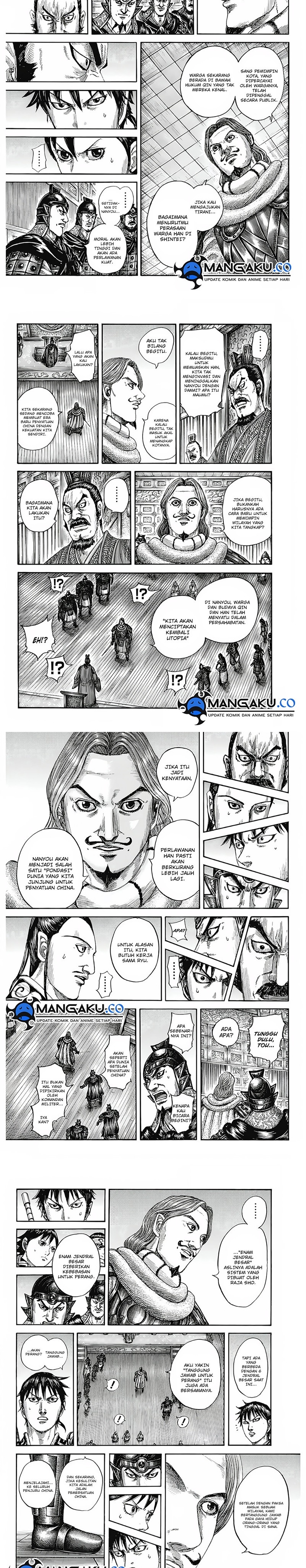 Kingdom Chapter 809 Gambar 4
