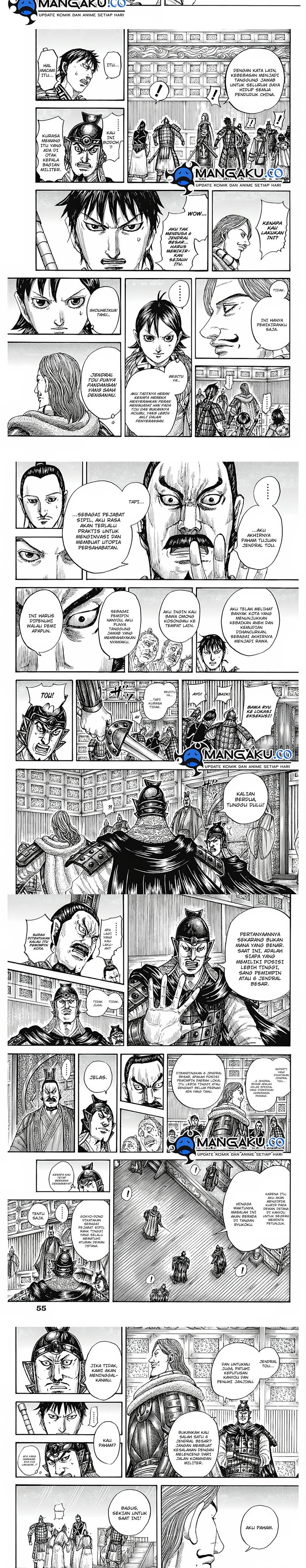Kingdom Chapter 809 Gambar 5