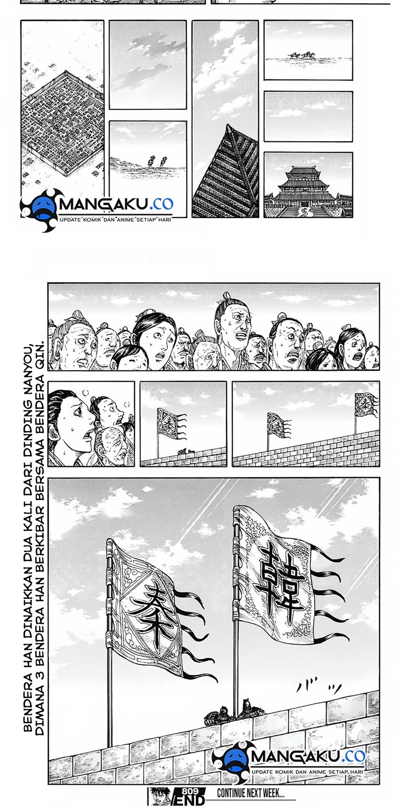 Kingdom Chapter 809 Gambar 6