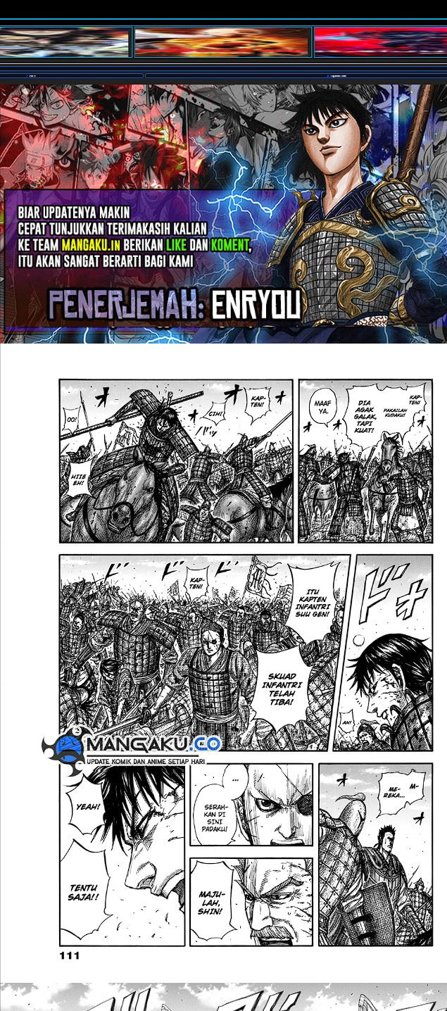 Kingdom Chapter 824 Gambar 1