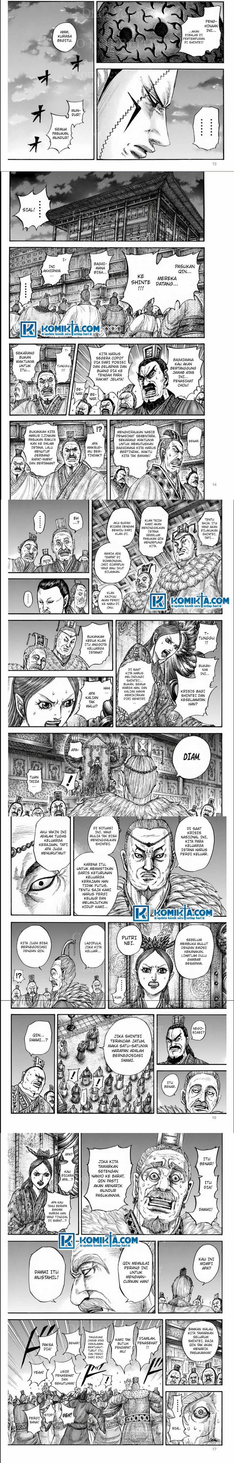 Kingdom Chapter 832 Gambar 4