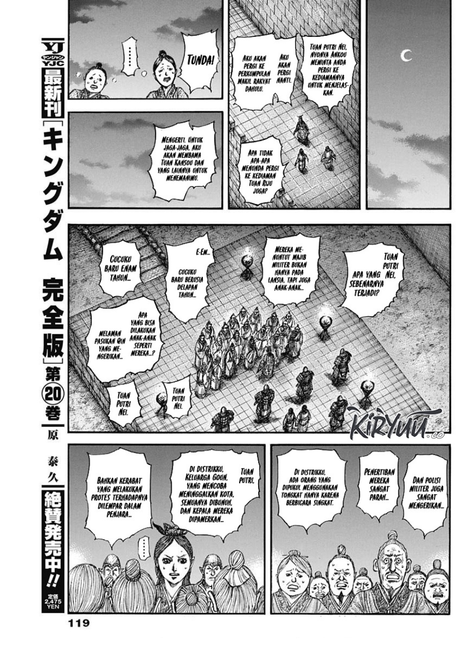 Kingdom Chapter 833 Gambar 18