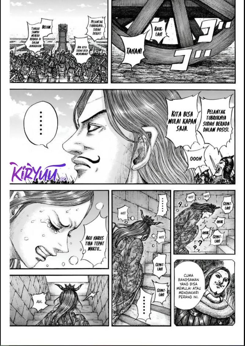 Kingdom Chapter 837 Gambar 10