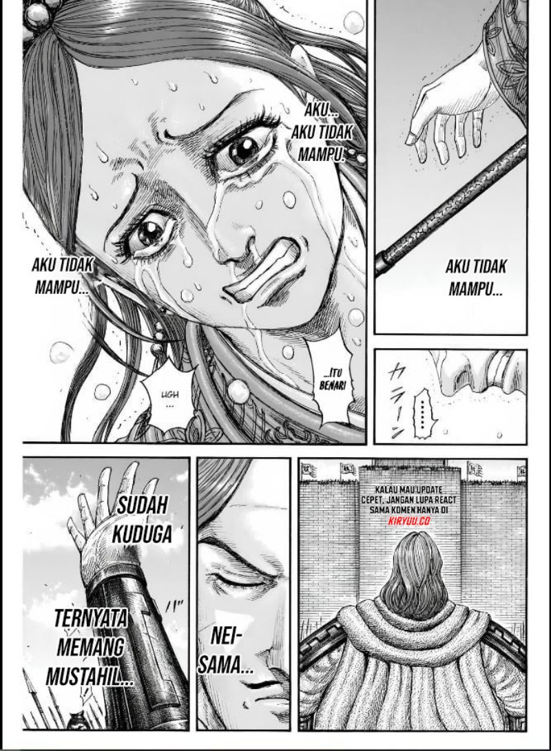 Kingdom Chapter 837 Gambar 16