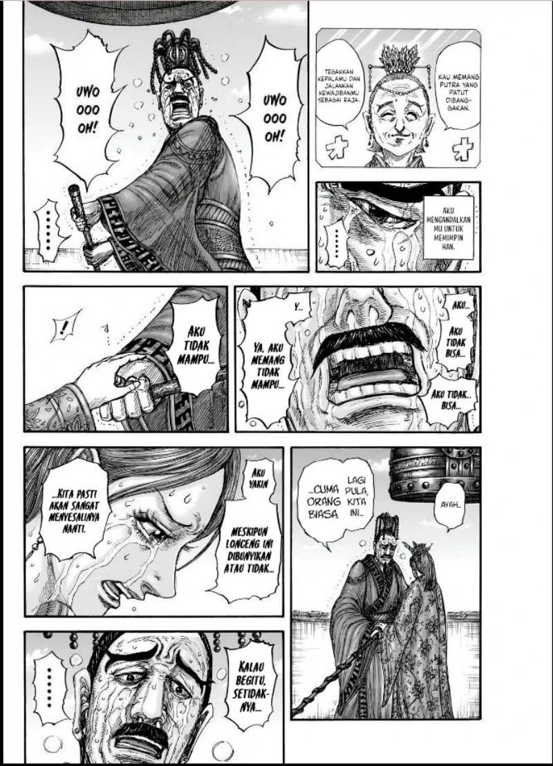 Kingdom Chapter 837 Gambar 19