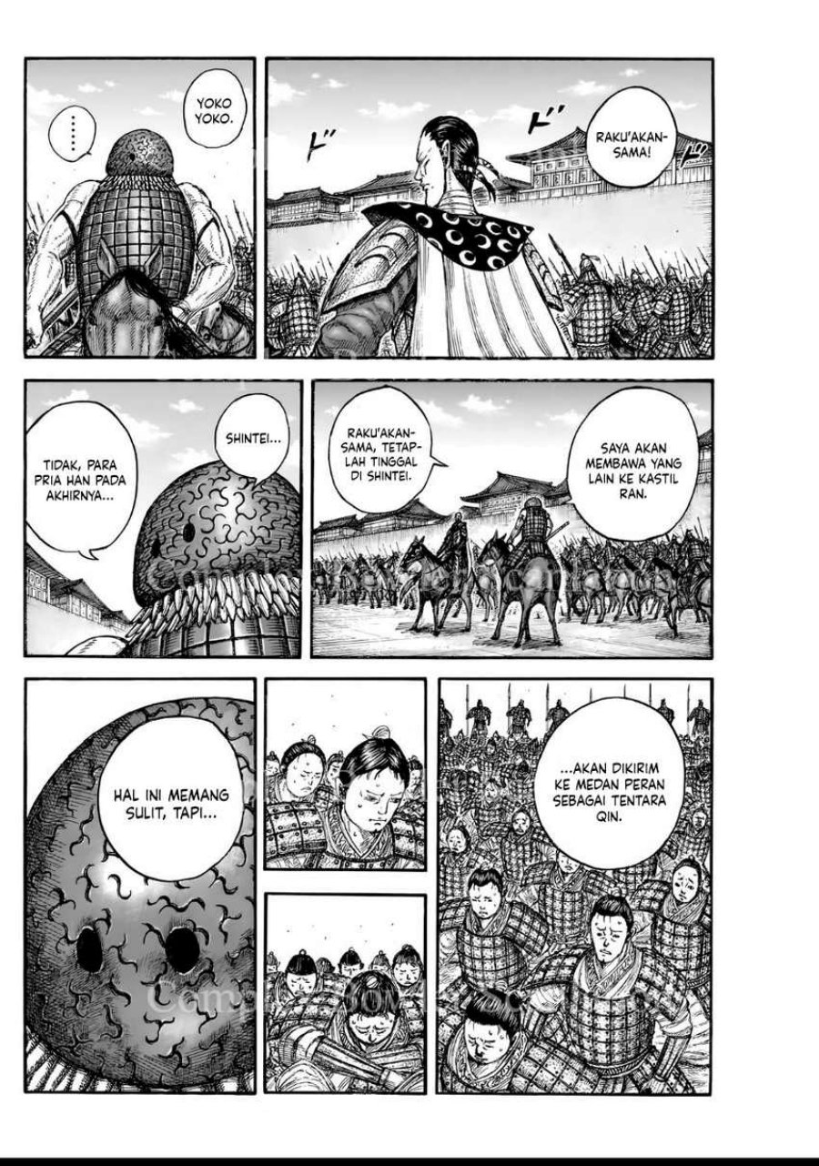 Kingdom Chapter 840 Gambar 3