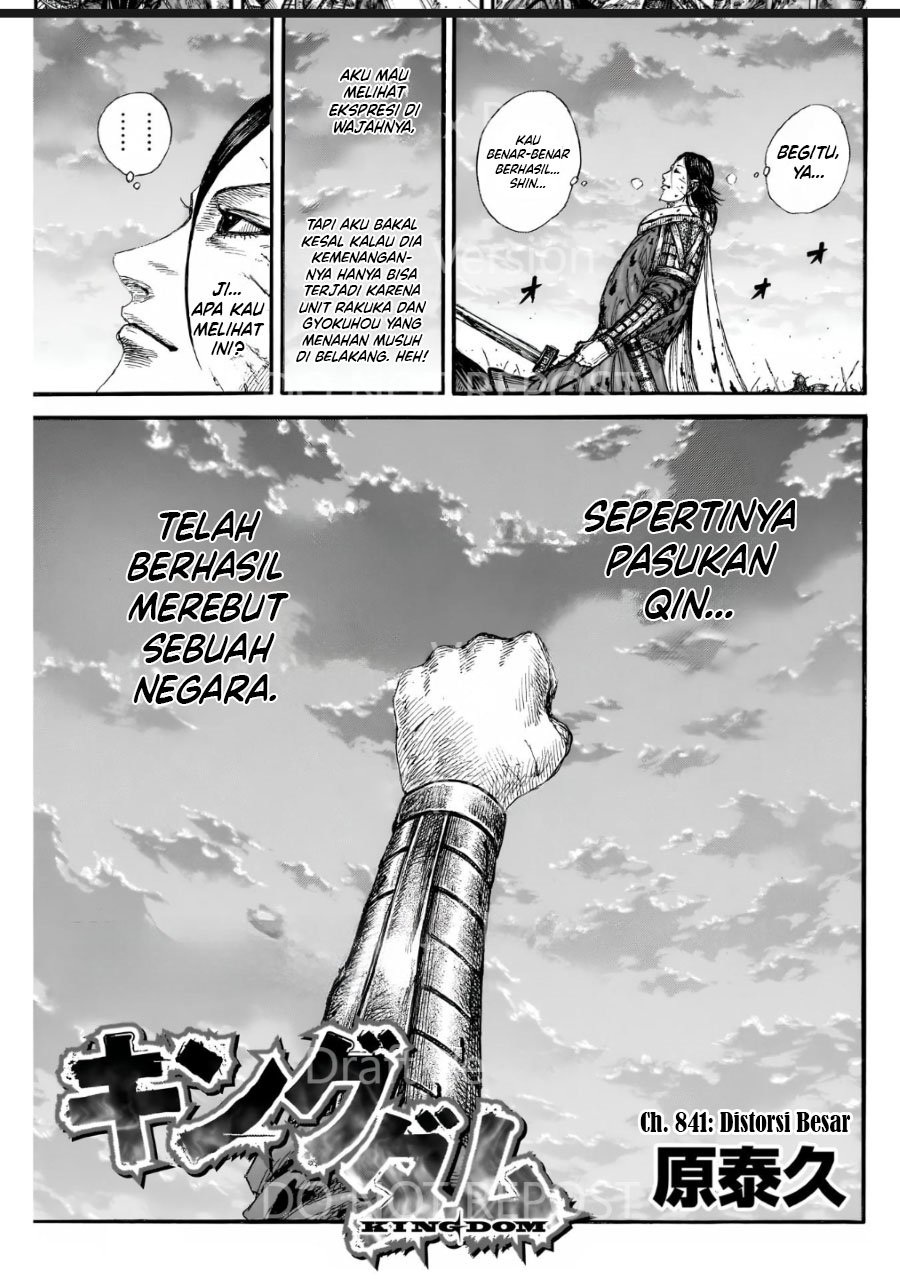 Kingdom Chapter 841 Gambar 4