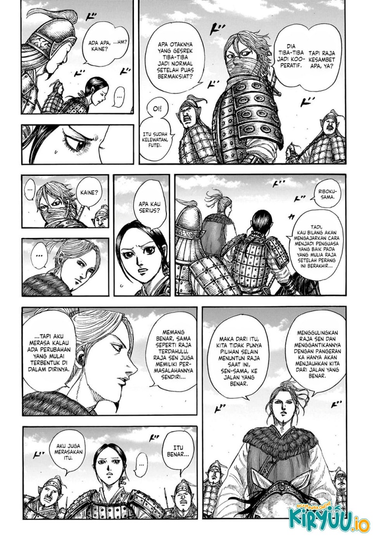 Kingdom Chapter 849 Gambar 3