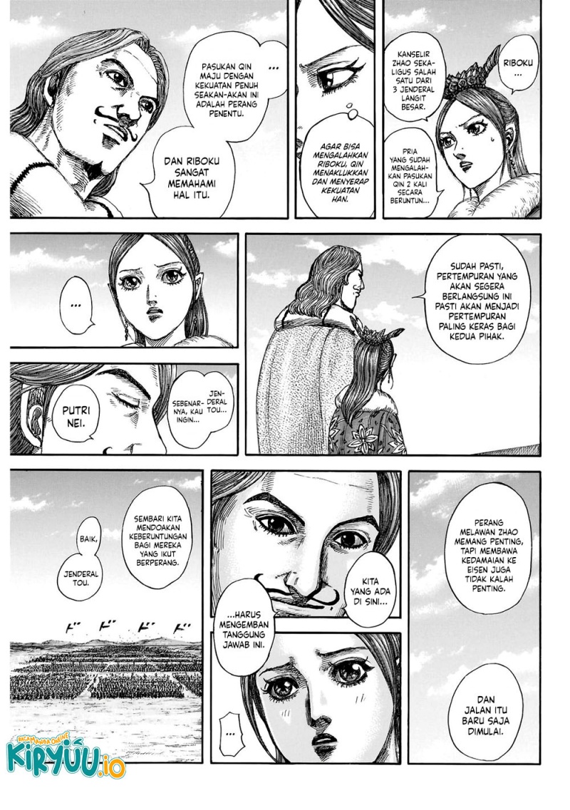 Kingdom Chapter 849 Gambar 16