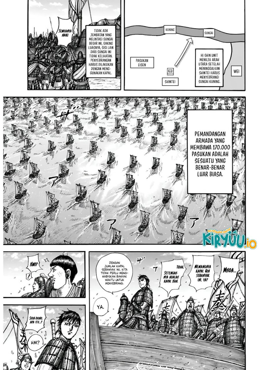 Kingdom Chapter 850 Gambar 10