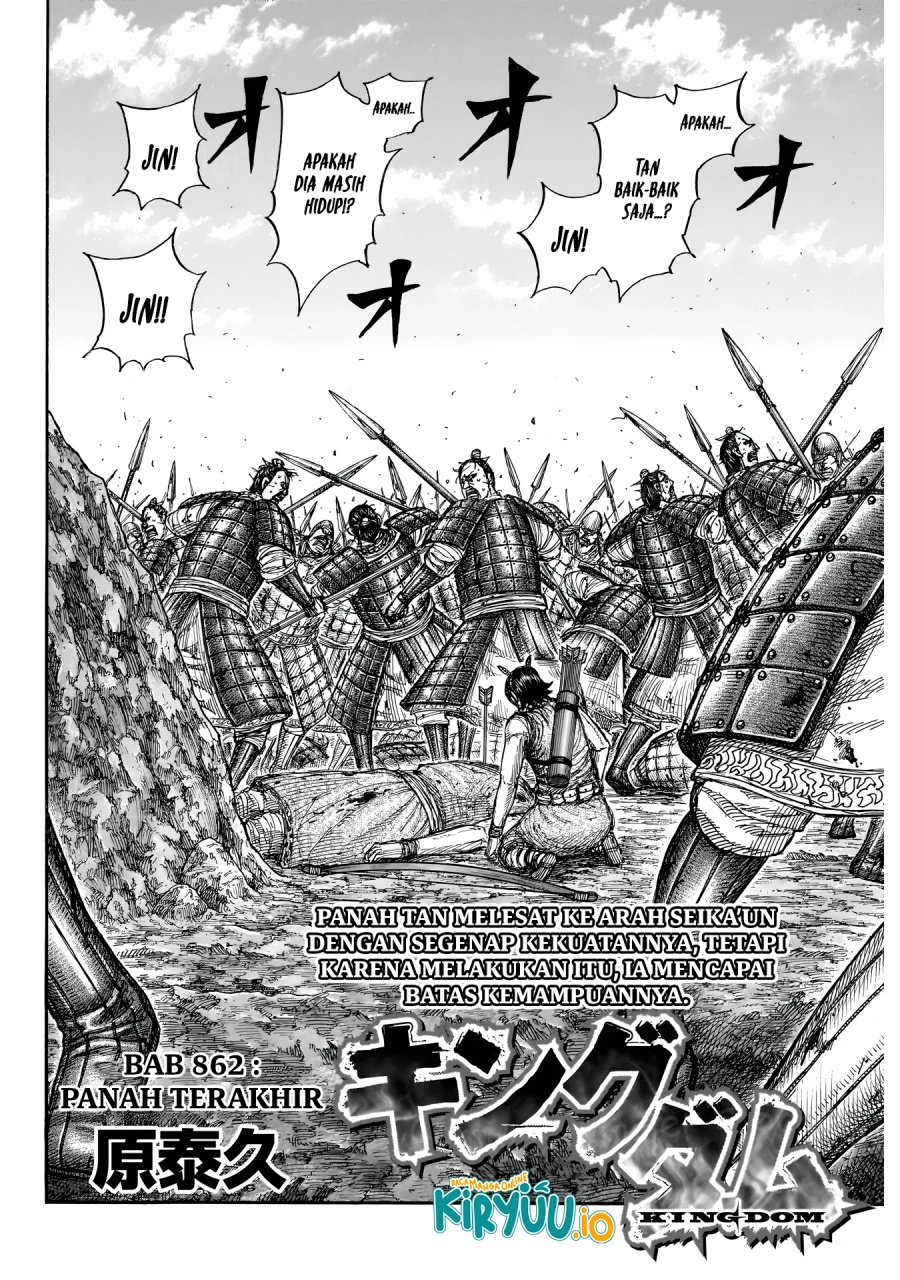 Kingdom Chapter 862 Gambar 3