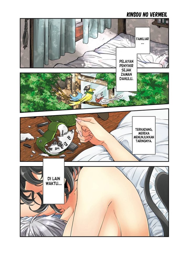 Kinsou no Vermeil – Gakeppuchi Majutshi wa Saikyou no Yakusai to Mahou Sekai o Tsukisusumu Chapter 01.1 Gambar 3