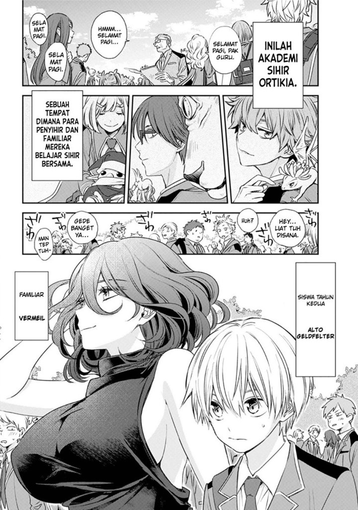 Kinsou no Vermeil – Gakeppuchi Majutshi wa Saikyou no Yakusai to Mahou Sekai o Tsukisusumu Chapter 01.1 Gambar 8
