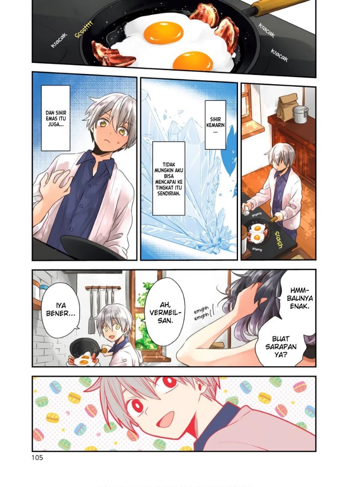 Kinsou no Vermeil – Gakeppuchi Majutshi wa Saikyou no Yakusai to Mahou Sekai o Tsukisusumu Chapter 02.1 Gambar 3