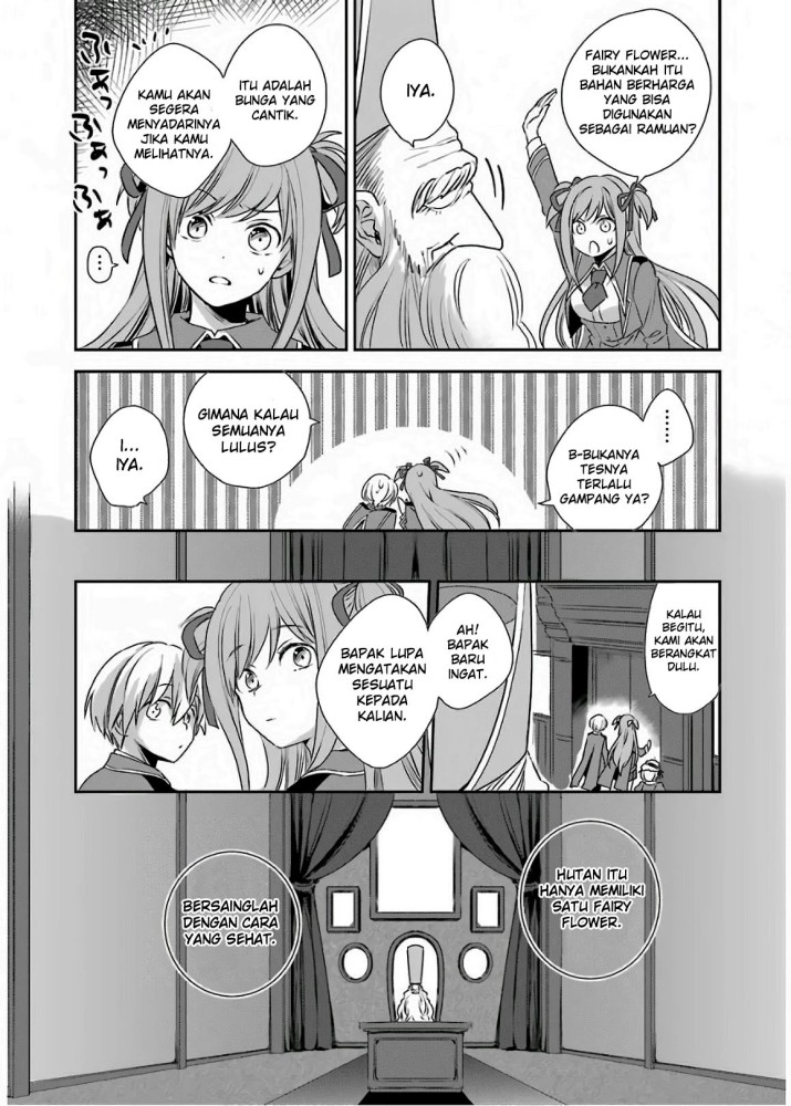 Kinsou no Vermeil – Gakeppuchi Majutshi wa Saikyou no Yakusai to Mahou Sekai o Tsukisusumu Chapter 02.1 Gambar 16