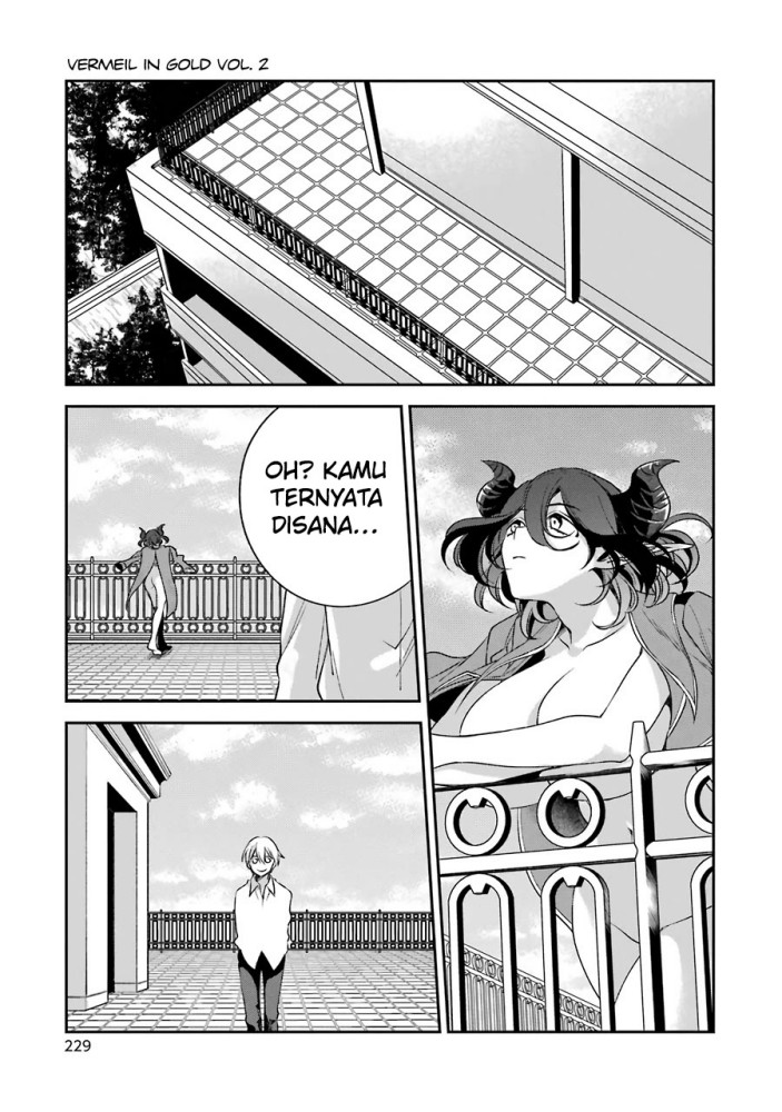 Kinsou no Vermeil – Gakeppuchi Majutshi wa Saikyou no Yakusai to Mahou Sekai o Tsukisusumu Chapter 09.3 Gambar 2