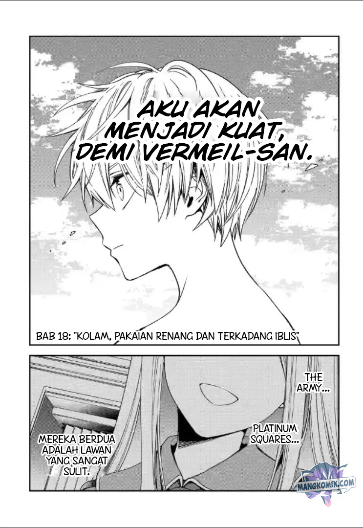 Kinsou no Vermeil – Gakeppuchi Majutshi wa Saikyou no Yakusai to Mahou Sekai o Tsukisusumu Chapter 18 Gambar 2