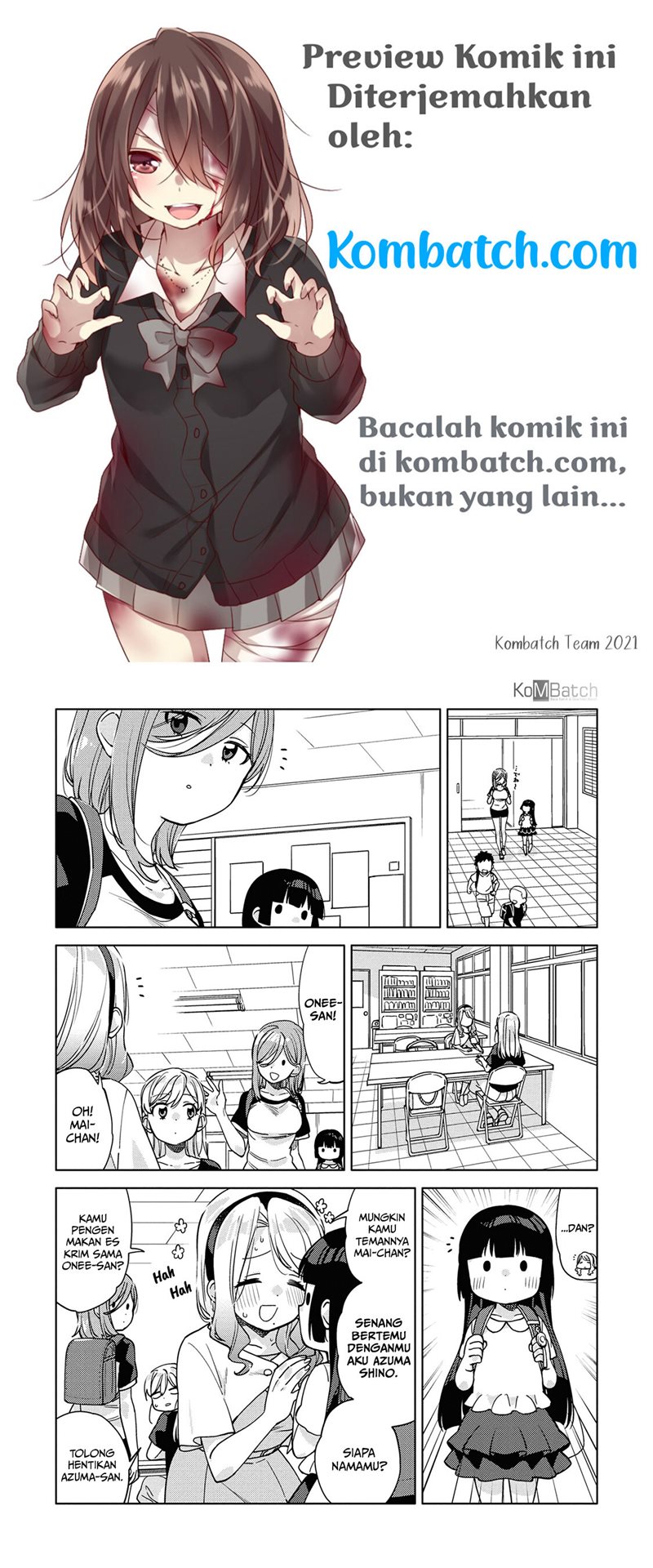 Kiotsukenayo, Onee-san. Chapter 03 Gambar 14